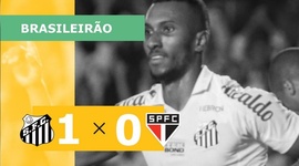 Brasileirão: Santos 1 - 0 São Paulo (2022)