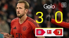 Bundesliga: Bayern München vs FC Augsburg, Golo 3-0 Harry Kane (2024-2025)