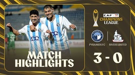 CAF Champions League: Pyramids FC 3 - 0 Rivers United FC (2025-2026)