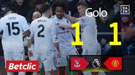 Premier League: Crystal Palace vs Man Utd, Golo 1-1 Zirkzee (2025-2026)