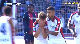 Serie A: Bologna vs Genoa, Golo 0-2 L. Venturino (2024-2025)