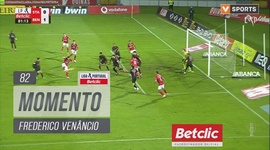 Liga Portugal Betclic: Santa Clara vs Benfica, Jogada Frederico Venâncio, 82' (2024-2025)