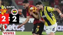 Super Ligi: Göztepe Izmir 2 - 2 Fenerbahce (2024-2025)