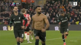 Premier League: Southampton vs Liverpool, Golo 2-3 Salah (2024-2025)