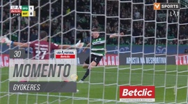 Liga Portugal Betclic: Sporting vs Estoril, Jogada Gyokeres, 30' (2024-2025)