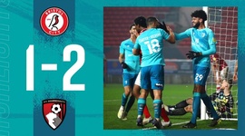 Championship: Bristol City 1 - 2 AFC Bournemouth (2020-2021)