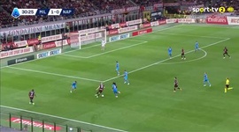 Serie A: Milan vs Napoli, Golo 2-0 C. Pulisic (2025-2026)