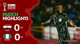 CAN: Egipto 2 - 4 g.p Nigéria (2025)