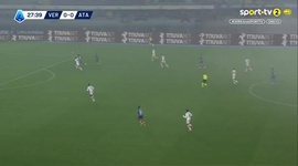 Serie A: Verona vs Atalanta, Golo 1-0 R. Belghali (2025-2026)