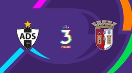 Liga 3 Placard: AD Sanjoanense 1 - 1 Sp. Braga (2024-2025)
