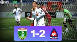 Super League: Lokomotiv Tashkent 1 - 2 Andijon PFK (2024)