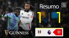 Premier League: Fulham 1 - 1 Arsenal (2024-2025)