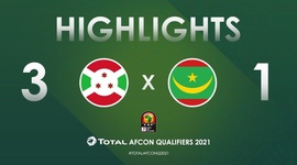 Qualificação CAN: Burundi 3 - 1 Mauritânia (2021)