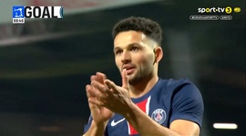 Ligue 1: Stade Brest vs PSG, Golo 2-4 Gonçalo Ramos (2024-2025)