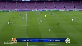 Liga Campeões: Barcelona 5 - 1 Ferencvaros (2020-2021)