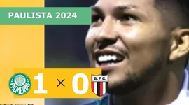 Campeonato Paulista: Palmeiras 1 - 0 Botafogo-SP (2024)