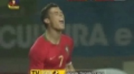 Jogos Particulares: Portugal 1-0 Finlândia: Golo Cristiano Ronaldo (2009)