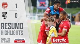 Liga Portugal Betclic: Santa Clara 1 - 0 V. Guimarães (2024-2025)