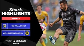 A-League: Coast Mariners 0 - 3 Wellington Phoenix (2024-2025)