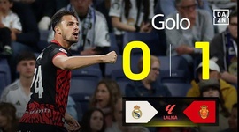 La Liga: Real Madrid vs Mallorca, Golo 0-1 Valjent (2024-2025)