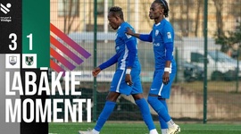 Virsliga: BFC Daugavpils 3 - 1 FK Tukums 2000 (2024)