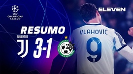 Liga Campeões: Juventus 3 - 1 Maccabi Haifa (2022-2023)