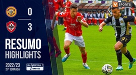 Liga Portugal 2 SABSEG: Nacional 0 - 3 Oliveirense (2022-2023)
