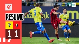 La Liga: Cádiz 1 - 1 Osasuna (2023-2024)