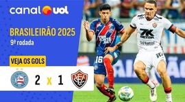 Brasileirão: Bahia 2 - 1 Vitória (2025)