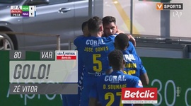 Liga Portugal Betclic: Moreirense vs Nacional, Golo 1-1 Zé Vitor (VAR) (2024-2025)