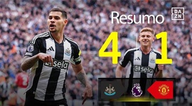 Premier League: Newcastle 4 - 1 Man Utd (2024-2025)