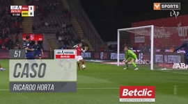Liga Portugal Betclic: Sp. Braga vs Arouca, Caso Ricardo Horta, 51' (2024-2025)
