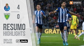 Liga Portugal Bwin: FC Porto 4 - 0 Tondela (2021-2022)
