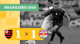 Brasileirão: Flamengo 1 - 1 RB Bragantino (2020)