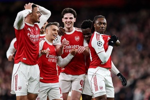 Sporting assina reviravolta e espera por Arsenal nos ‘quartos’ da Champions