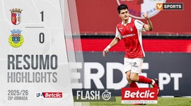 Liga Portugal Betclic: Sp. Braga 1 - 0 Arouca (2025-2026)