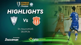First Division: Omonia Aradippou 1 - 1 Karmiotissa (2024-2025)
