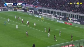 Serie A: Milan vs Sassuolo, Golo 1-1 D. Bartesaghi (2025-2026)