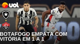 Brasileirão: Botafogo 1 - 1 Vitória (2024)