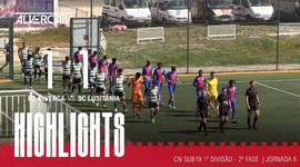 Juniores A S19 I Divisão: Alverca 1 - 1 Lusitânia (2023-2024)