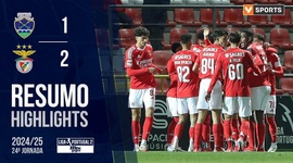 Liga Portugal 2 Meu Super: Desp. Chaves 1 - 2 Benfica B (2024-2025)
