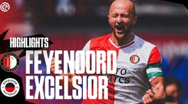 Eredivisie League: Feyenoord 4 - 0 Excelsior (2023-2024)