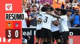 La Liga: Valência 3 - 0 Atlético Madrid (2023-2024)
