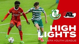 UEFA Youth League: Shamrock 1 - 1 AZ (2022-2023)