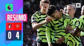 Premier League: AFC Bournemouth 0 - 4 Arsenal (2023-2024)