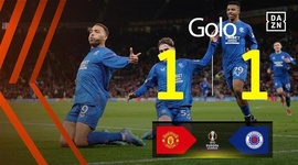 Liga Europa: Man Utd vs Rangers, Golo 1-1 Dessers (2024-2025)