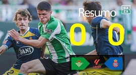 La Liga: Bétis 0 - 0 Espanyol (2025-2026)