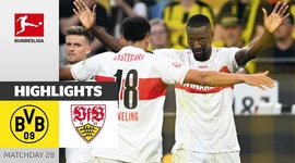 Bundesliga: Dortmund 0 - 1 Estugarda (2023-2024)