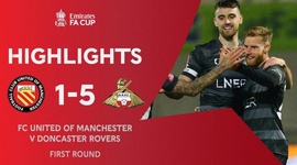 FA Cup: United of Manchester 1 - 5 Doncaster Rovers (2020-2021)