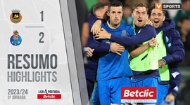 Liga Portugal Betclic: Rio Ave 1 - 2 FC Porto (2023-2024)